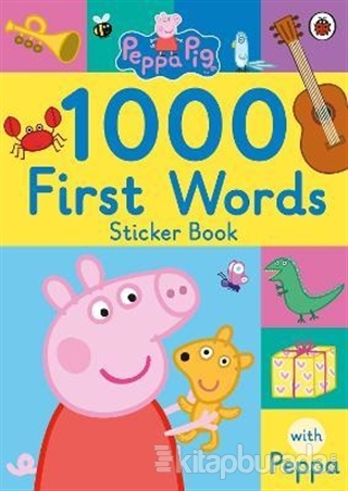 1000 First Words Sticker Book Peppa Pig
