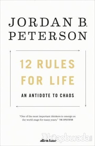 12 Rules For Life (Küçük Boy) Jordan B. Peterson