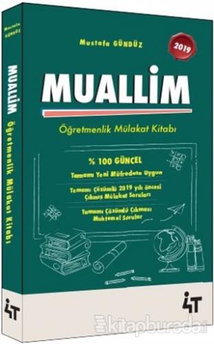 2019 Muallim Öğretmenlik Mülakat Kitabı Mustafa Gündüz