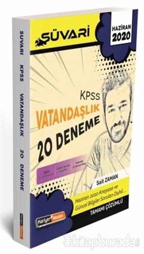 2020 KPSS Süvari Vatandaşlık Tamamı Çözümlü 20 Deneme Sait Zaman