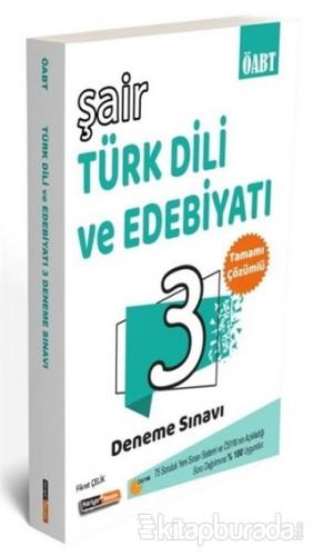 2021 ÖABT Şair Türk Dili ve Edebiyatı Çözümlü 3 Deneme Sınavı
