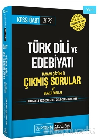 KPSS ÖABT Türk Dili ve Edebiyatı Çıkmış Sorular ve Benzer Sorular