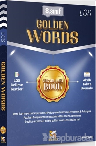 LGS İngilizce Kelimeler Golden Words Soru Bankası