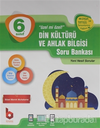 6. Sınıf Din Kültürü ve Ahlak Bilgisi Soru Bankası Kolektif