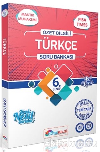 6.Sınıf Türkçe Özet Bilgili Soru Bankası