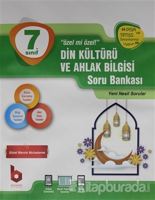 7. Sınıf Din Kültürü ve Ahlak Bilgisi Soru Bankası