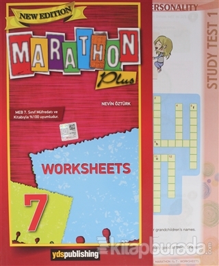 7.Sınıf New Marathon Plus Worksheets 2020