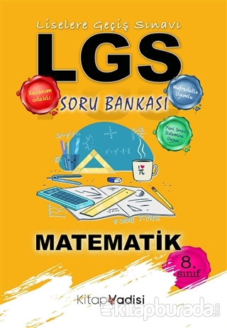 8. Sınıf LGS Matematik Soru Bankası Hüseyin Toker