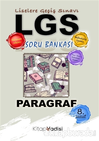 8. Sınıf LGS Paragraf Soru Bankası Hüseyin Toker