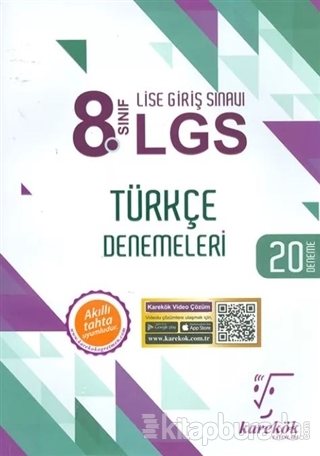 8. Sınıf LGS Türkçe 20 Deneme Kolektif