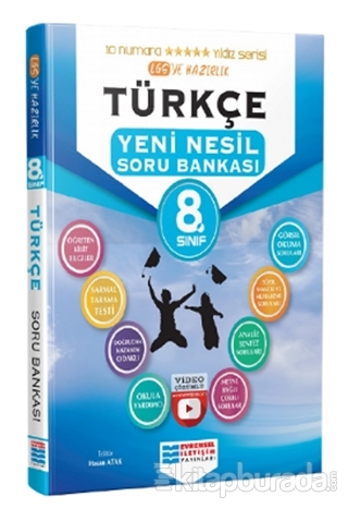 8. Sınıf Türkçe Video Çözümlü Soru Bankası Kolektif