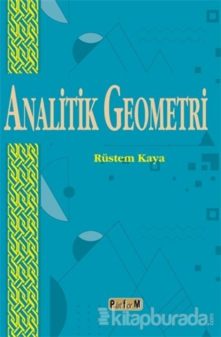 Analitik Geometri Rüstem Kaya