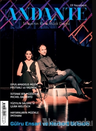 Andante Müzik Dergisi Yıl: 19 Sayı: 186 Nisan 2022
