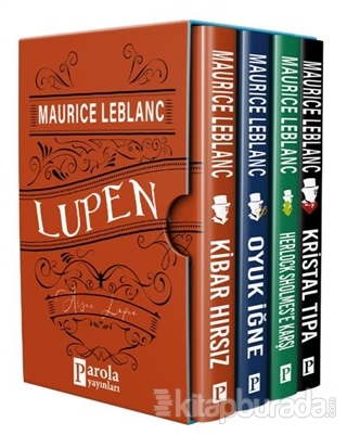 Arsen Lüpen Set Kutulu (4 Kitap Takım) Maurice Leblanc