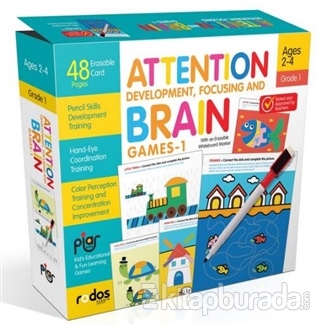 Attention Development, Focusing and Brain Games-1 - Grade-Level 1 - Ages 2-4