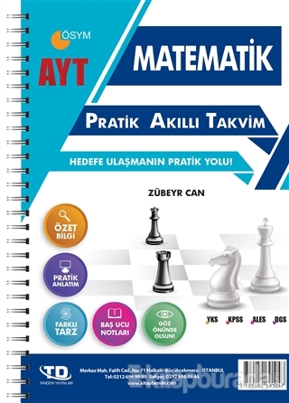 AYT Matematik Pratik Akıllı Takvim
