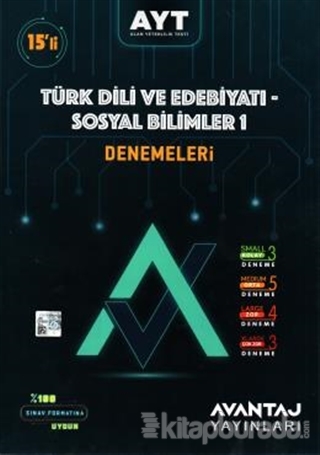 AYT Türk Dili ve Edebiyatı Sosyal Bilimler 1 Denemeleri