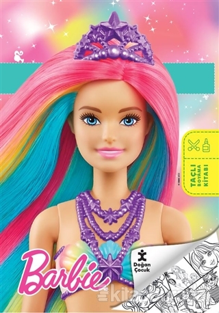 Barbie Taçlı Boyama Kitabı Kolektif