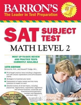 Barron's SAT Subject Test Math Level 2 Richard Ku