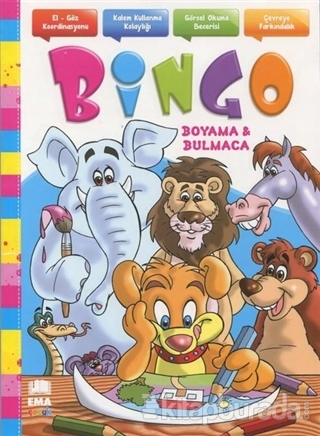 Bingo Boyama ve Bulmaca - Renkli Örnekli Kolektif