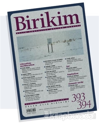 Birikim Aylık Edebiyat Kültür Dergisi Sayı: 393-394 Ocak Şubat 2022