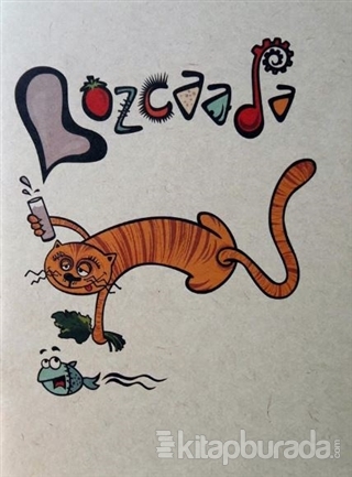 Bozcaada Mini Defter - Sarhoş Kedi