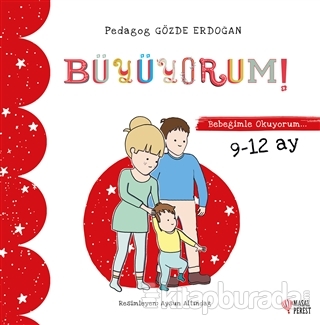 Büyüyorum - Bebeğimle Okuyorum 9-12 Ay Gözde Erdoğan