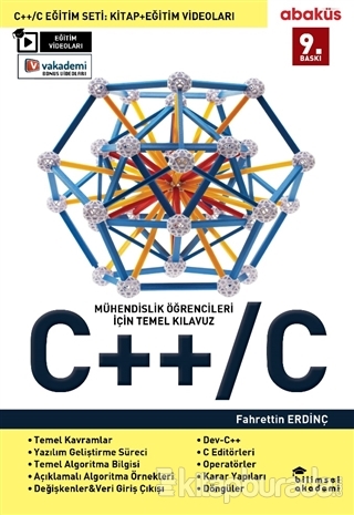 C++/C (Video Eğitim seti Hediyeli) Fahrettin Erdinç