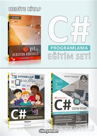 C# Programlama Eğitim Seti (3 Kitap 2+1) Murat Yücedağ