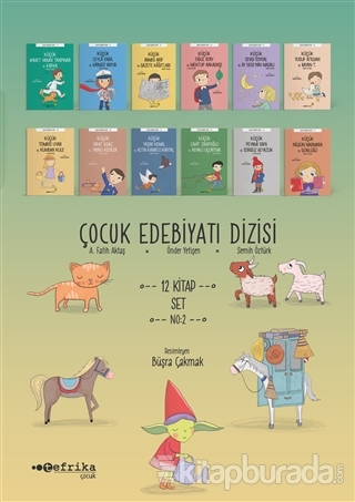 Çocuk Edebiyatı Dizisi Set 2 (12 Kitap Takım) Önder Yetişen