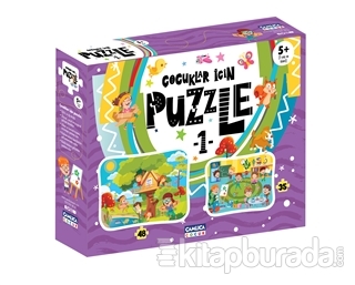 Çocuklar İçin Puzzle 1 (Kutulu)