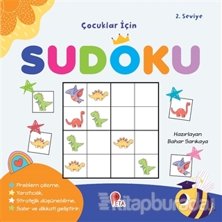 Çocuklar İçin Sudoku 2. Seviye Bahar Sarıkaya