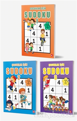 Çocuklar İçin Sudoku Seti (3 Kitap Takım) Ramazan Oktay
