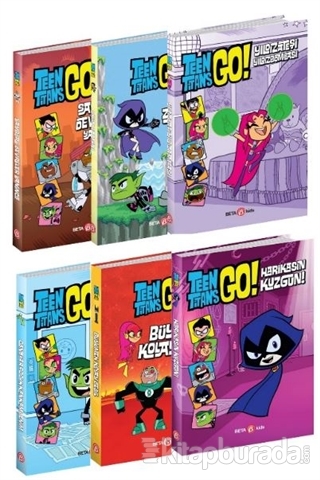 DC Comics: Teen Titans GO! Macera Seti (6 Kitap Takım) (Ciltli)