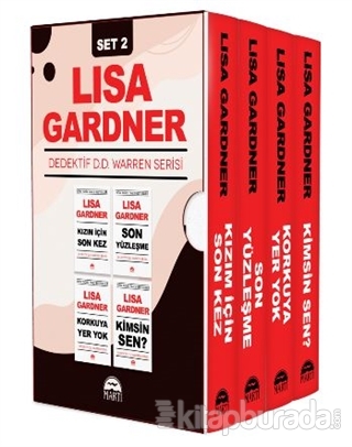 Dedektif D.D. Warren Serisi Set 2 (4 Kitap Takım) Lisa Gardner