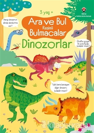 Dinozorlar - Ara ve Bul Resimli Bulmacalar