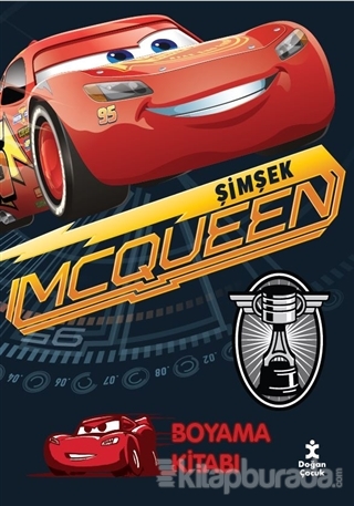 Disney Arabalar Şimşek Mcqueen Boyama Kitabı