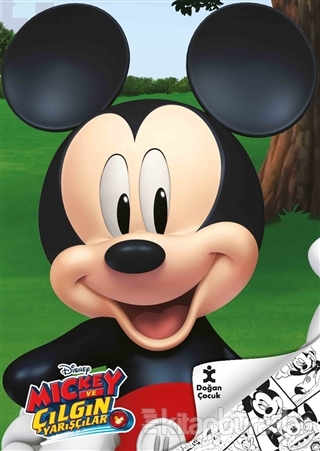 Disney Mickey ve Çılgın Yarışçılar Boyama Kitabı Kolektif
