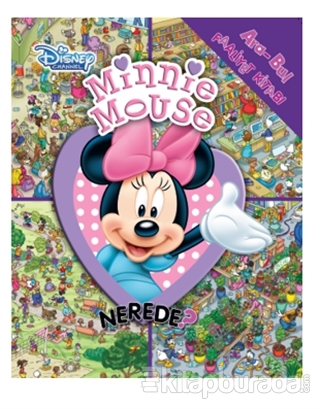 Disney Minnie Mouse Nerede? - Ara-Bul Faaliyet Kitabı