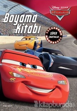 Disney Pixar Arabalar Boyama Kitabı Süper Çıkartmalar Kolektif