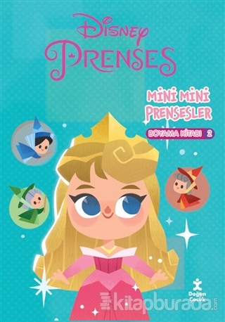 Disney Prenses Mini Mini Prensesler Boyama Kitabı 2