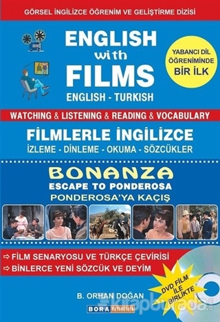 English with Films Bonanza - Escape to Panderosa (DVD Film İle Birlikt