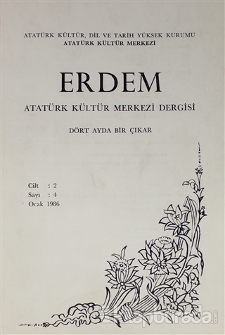 Erdem Atatürk Kültür Merkezi Dergisi Sayı : 4 Ocak 1986 (Cilt 2) Kolek