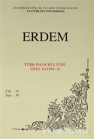 Erdem Dergisi Türk Halk Kültürü Özel Sayısı - 2 Kolektif