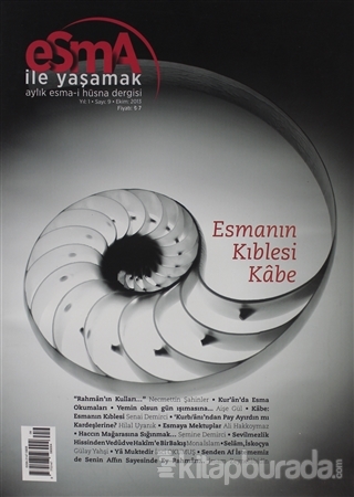 Esma-i Hüsna Dergisi Yıl: 1 Sayı: 9 Ekim 2013 Kolektif