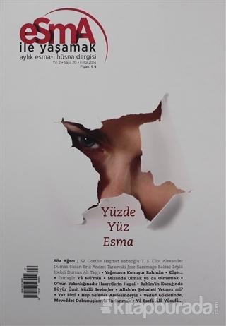 Esma-i Hüsna Dergisi Yıl: 2 Sayı: 20 Eylül 2014