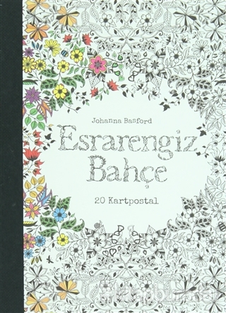 Esrarengiz Bahçe (20 Kartpostal) %35 indirimli Johanna Basford