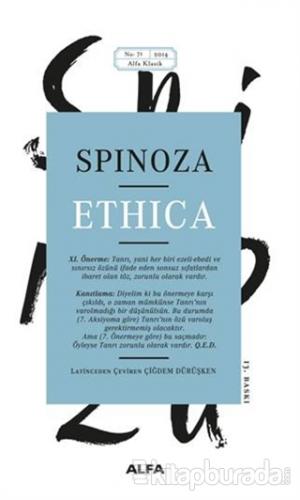 Ethica %15 indirimli Benedictus de Spinoza