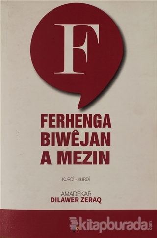 Ferhenga Biwejan - Deyimler Sözlüğü - Kırmızı Kolektif