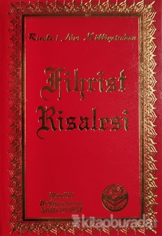Fihrist Risalesi (Ciltli)